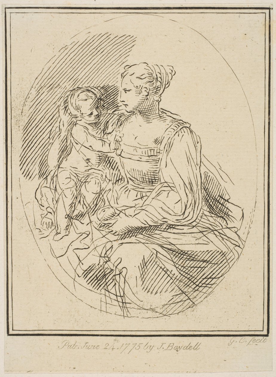 Virgin and Child by Unbekannt