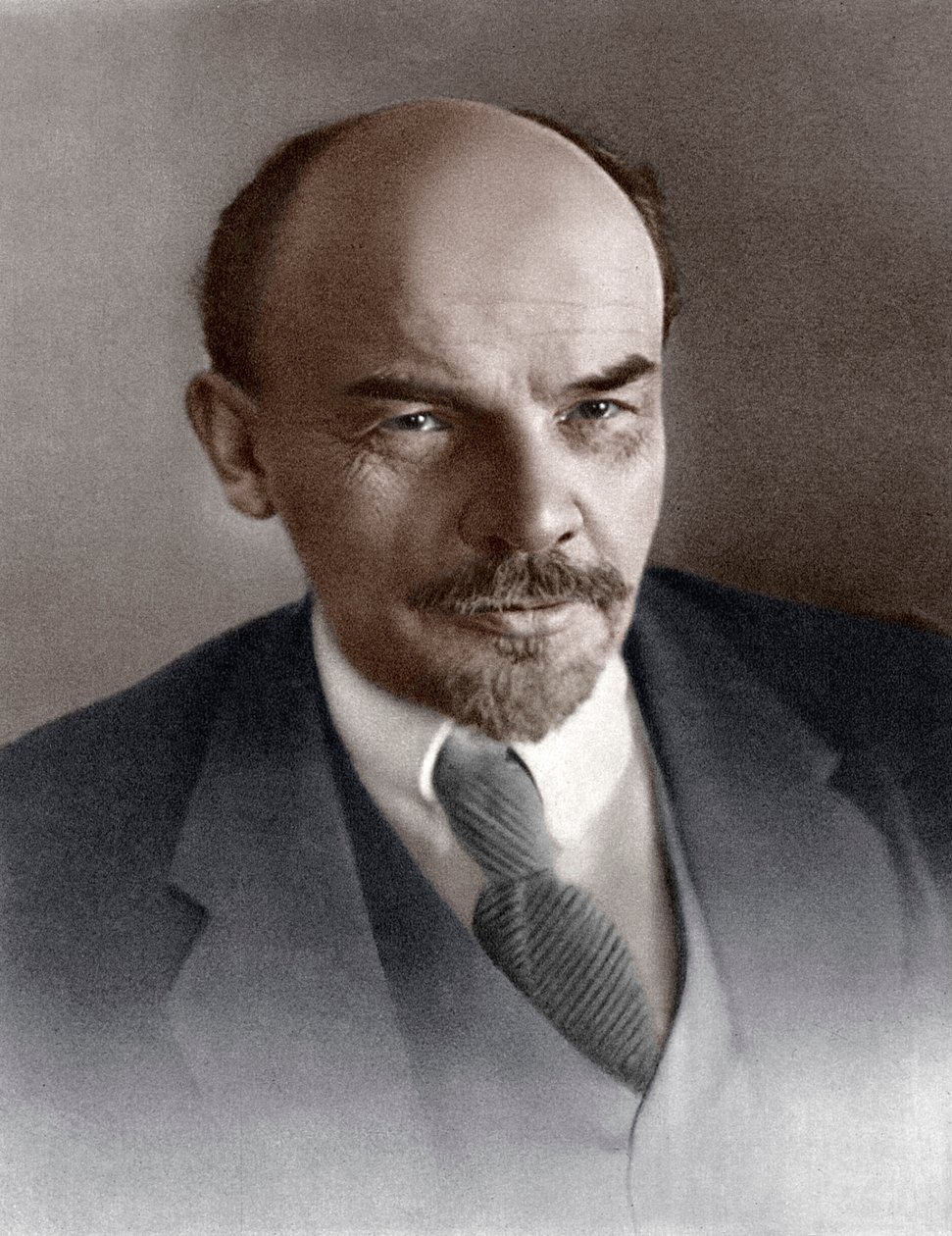 Vladimir Ilyich Ulyanov Lenin, Russian Bolshevik revolutionary by Unbekannt
