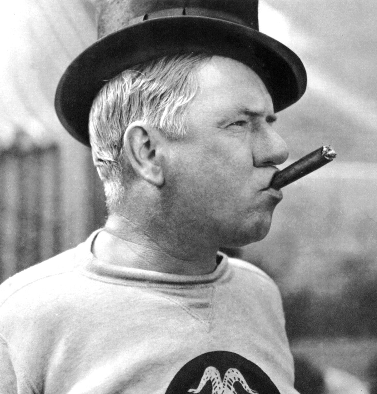 WC Fields, American comedian and actor by Unbekannt