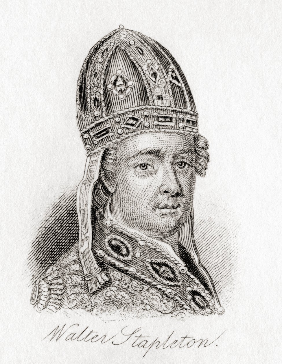 Walter de Stapledon, or Stapeldon by Unbekannt