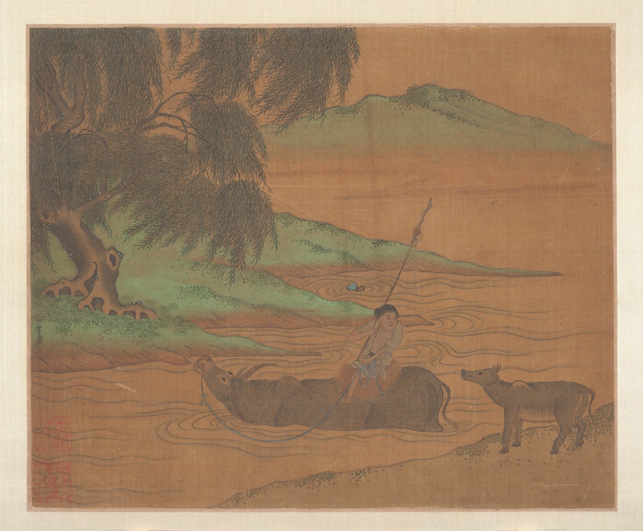 Water Buffalo by Unbekannt