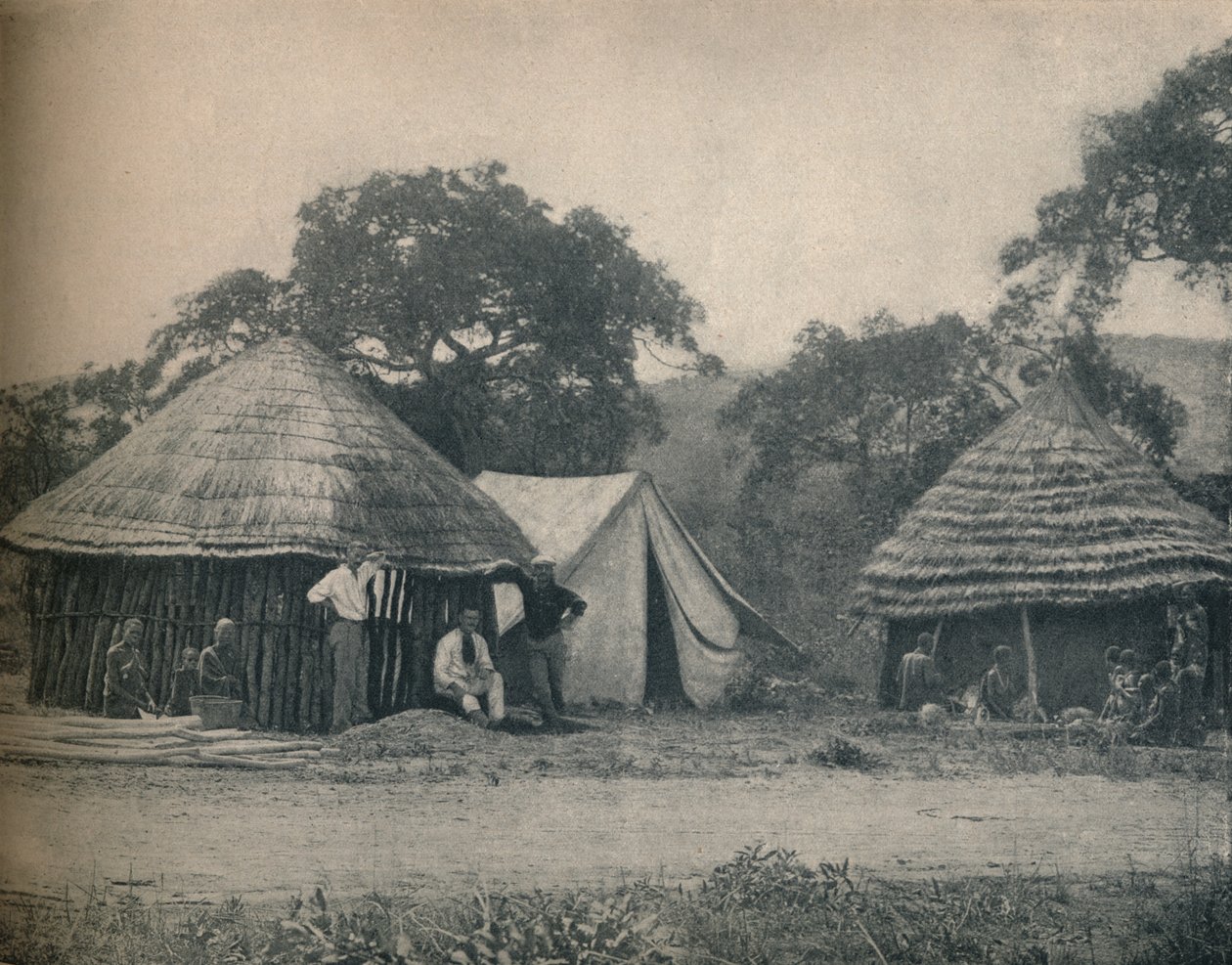 Wayside Store in Swaziland by Unbekannt