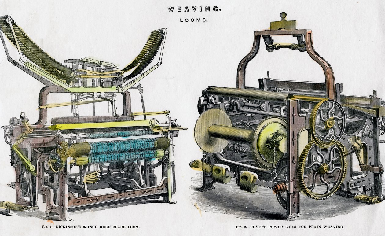 Weaving Looms by Unbekannt