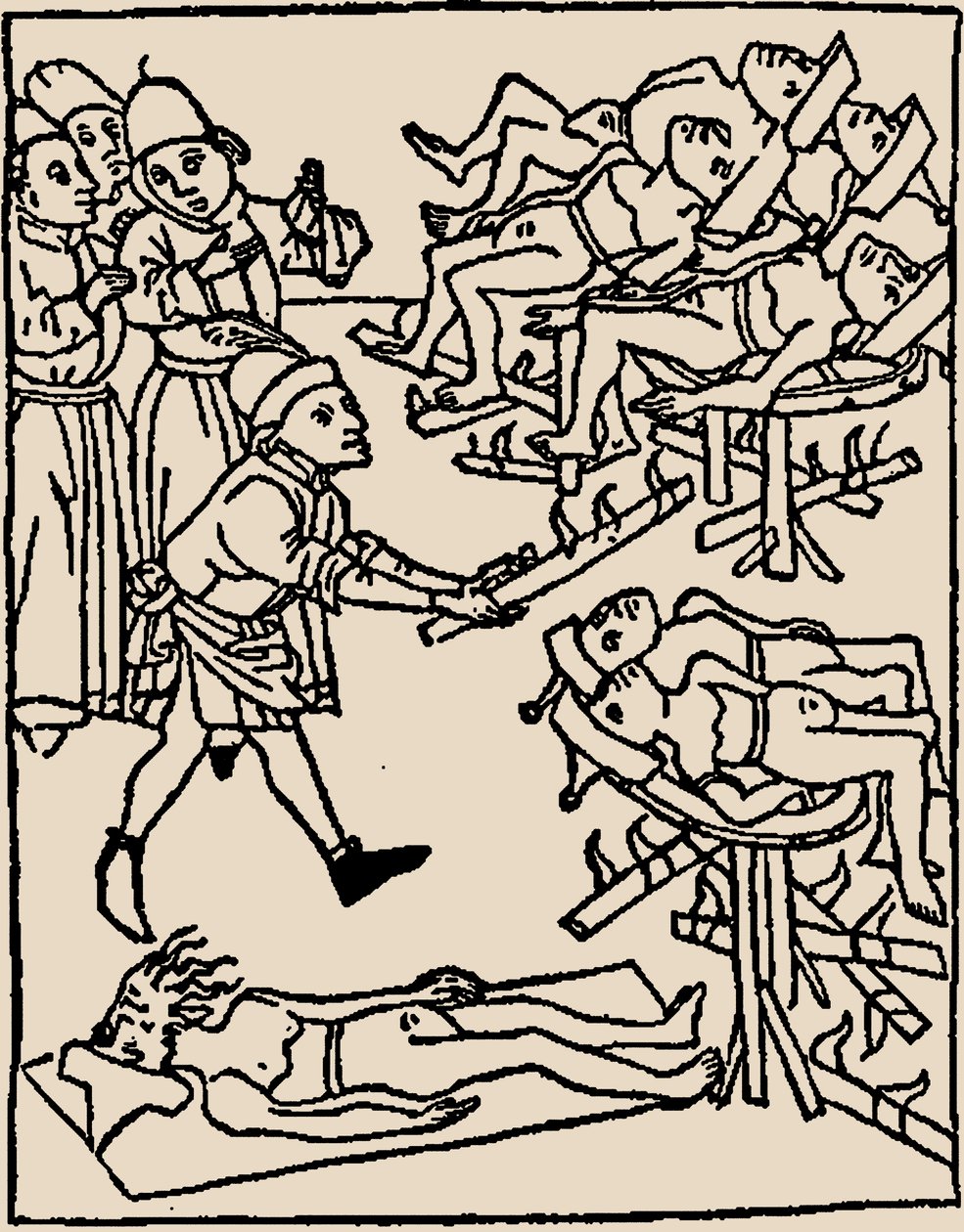 Well Poisoning: Torture of the Jews by Unbekannt
