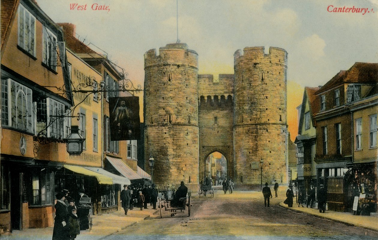 West Gate, Canterbury by Unbekannt