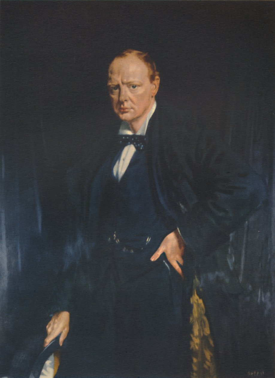 Winston Churchill by Unbekannt