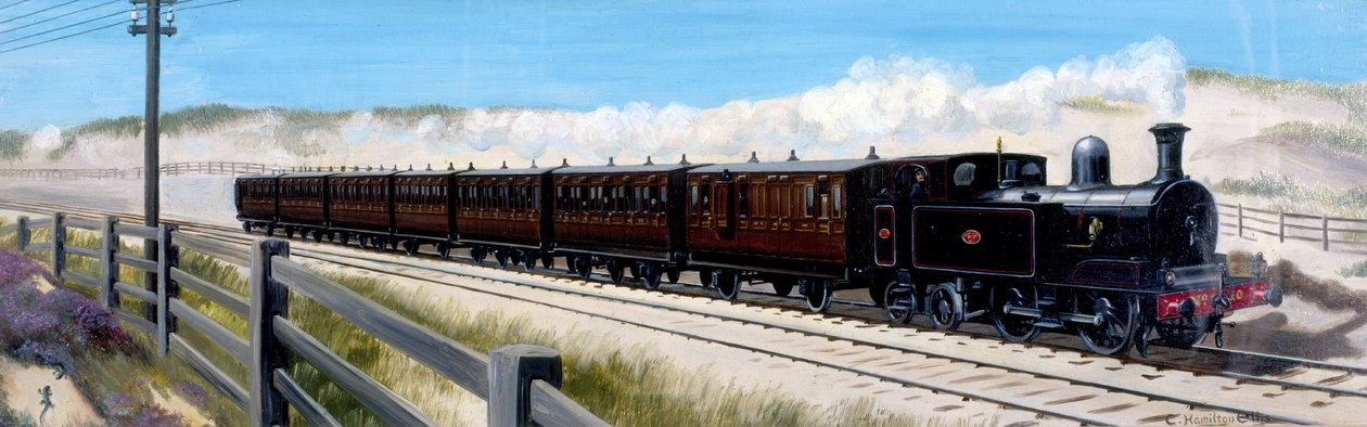 Wirral Railway train on the way to Birkenhead by Unbekannt