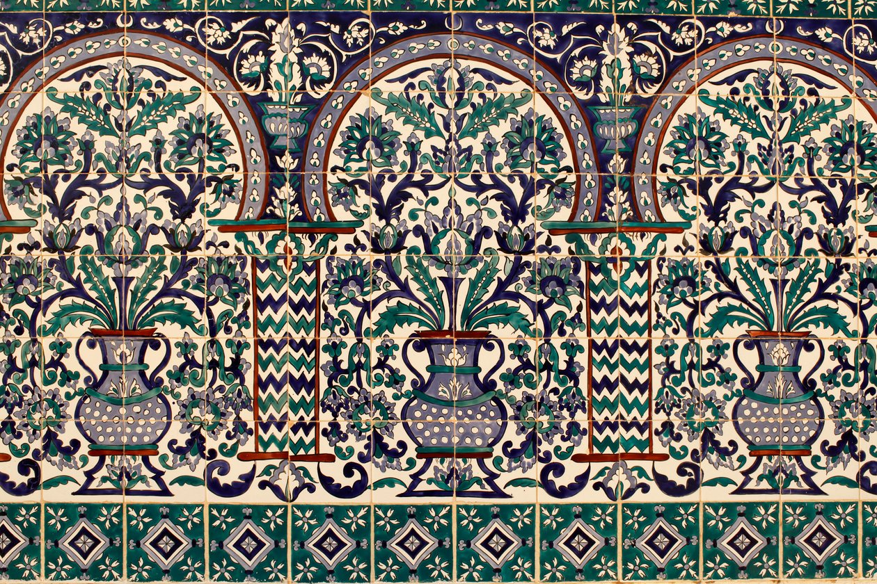 Zarzis mosque mosaics, Zarzis, Tunisia by Unbekannt