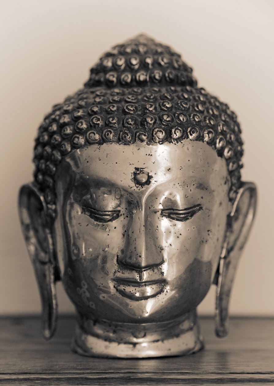 Head of Buddha by Unbekannt Unbekannt