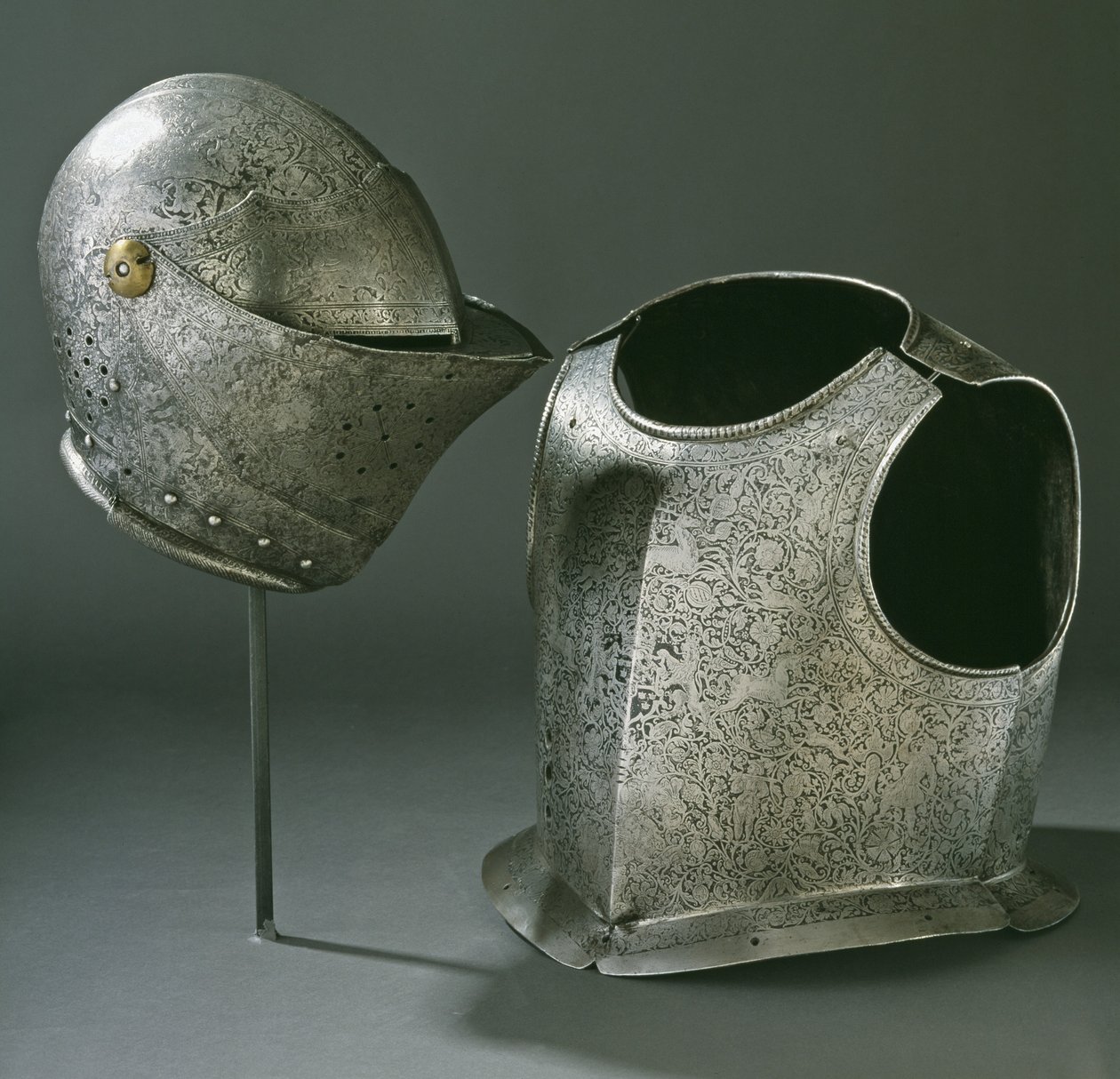 Helmet and Armour by Unbekannt Unbekannt