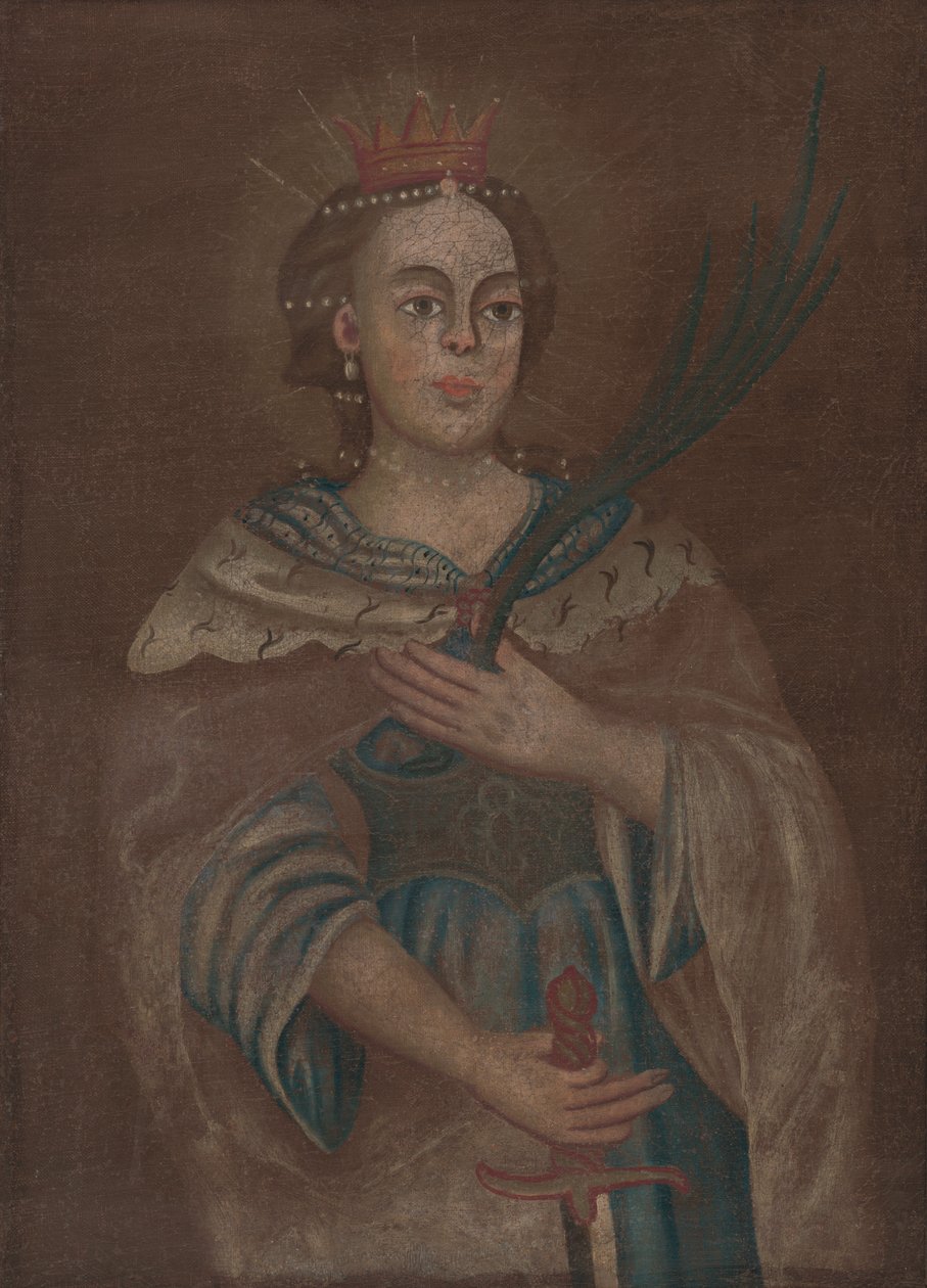 St. Catherine of Alexandria by Unbekannt Unbekannt