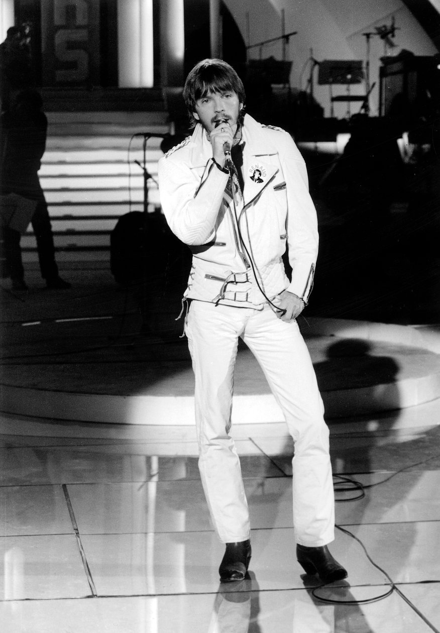 French Singer Renaud on TV Programme January 23, 1981 by Unbekannt Unbekannt