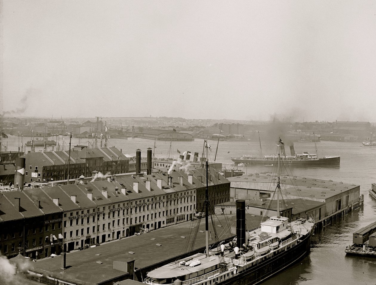 Harbor - Waterfront by Unbekannt Unbekannt