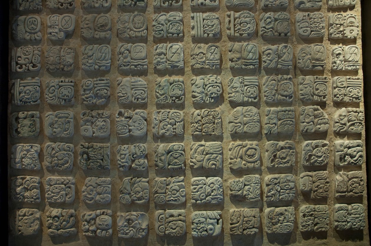 Mayan Glyphs by Unbekannt Unbekannt