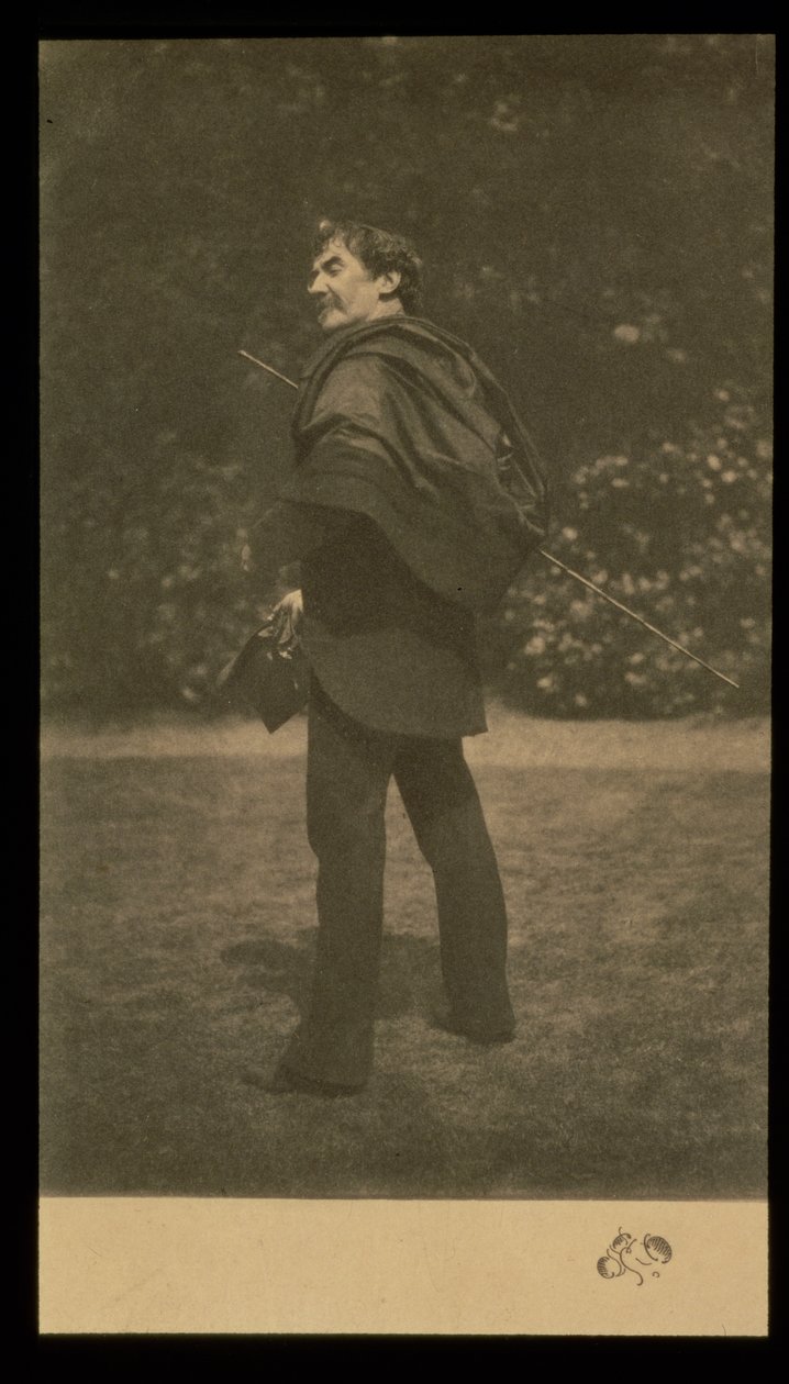 Portrait Photograph of James Abbott McNeill Whistler by Unbekannt Unbekannt