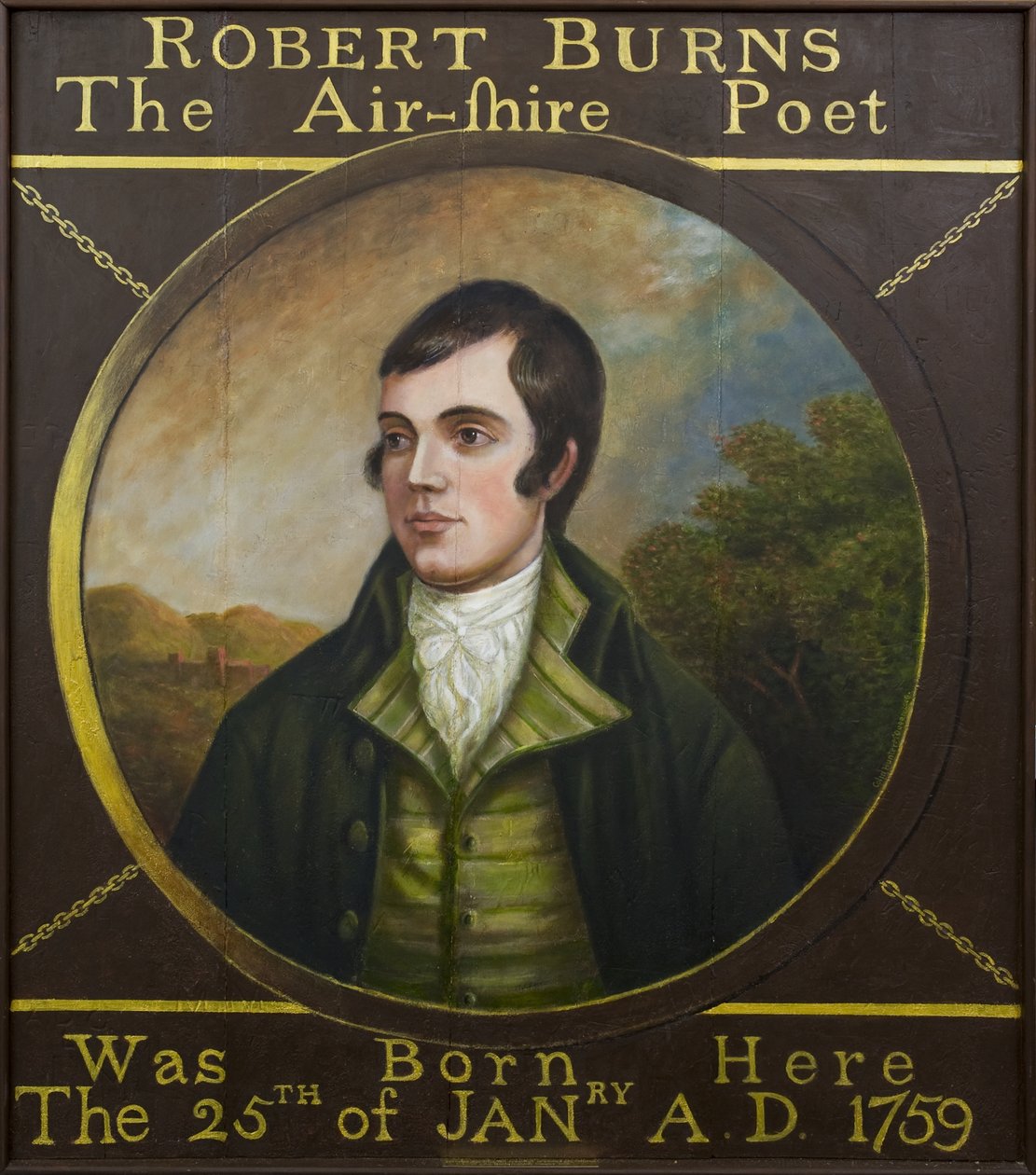 Robert Burns by Unbekannt Unbekannt