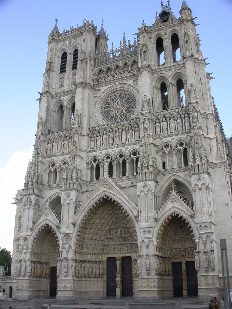 The West Front from the South West by Unbekannt Unbekannt