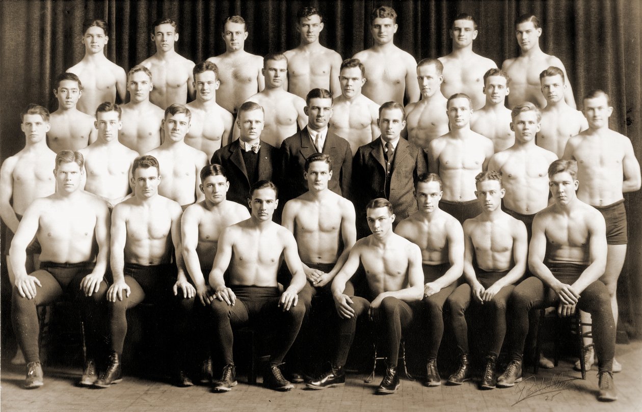 University of Michigan Wrestling Team by Unbekannt Unbekannt