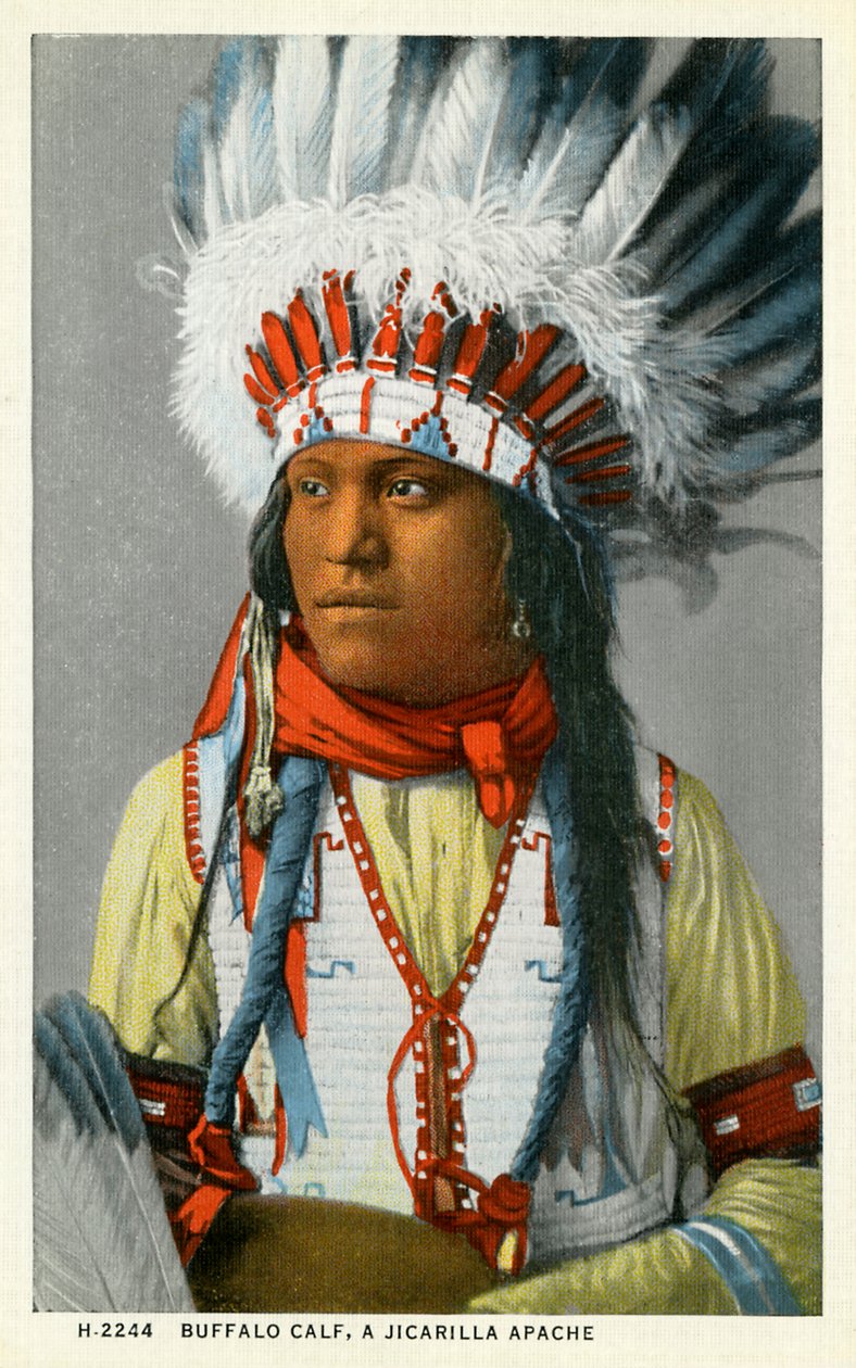 A Jicarilla Apache American by Unbekannter Künstler