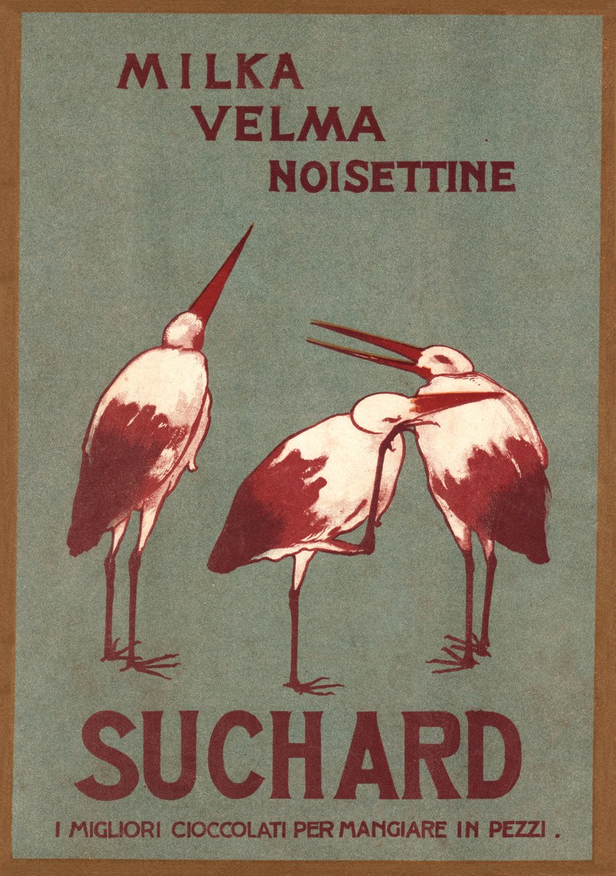 Advertising for Milka de Suchard chocolate by Unbekannter Künstler