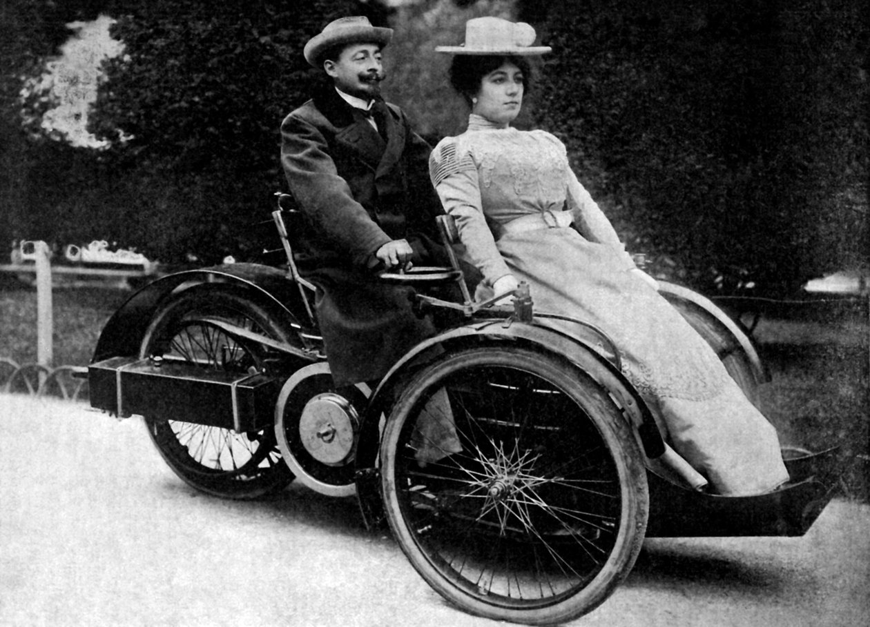 Automobile by Léon Bollé by Unbekannter Künstler