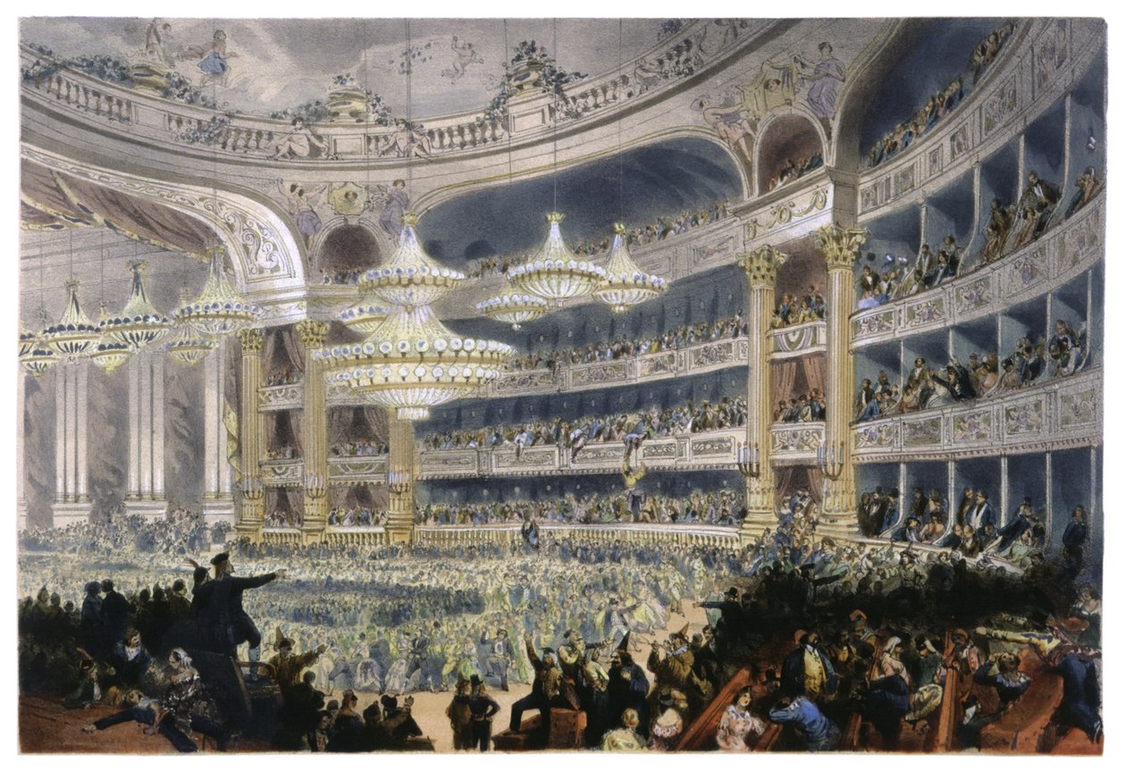 Ball in Paris, c.1870 by Unbekannter Künstler