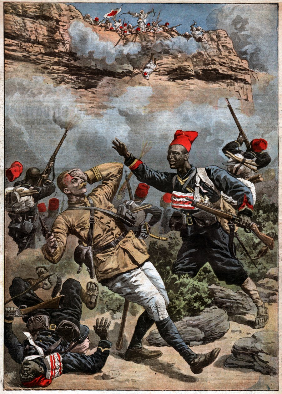 Battle in Darfur by Nicolas Liez