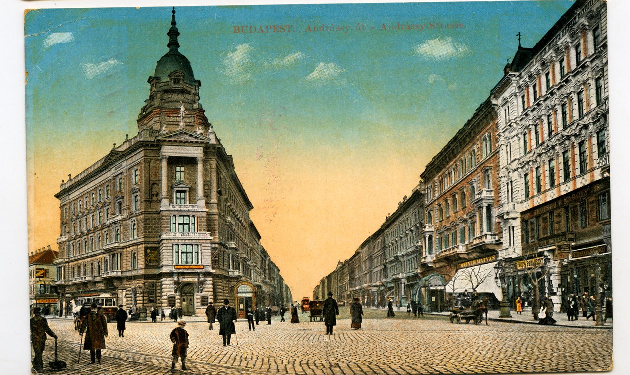 Budapest - Andrassy Avenue by Unbekannter Künstler