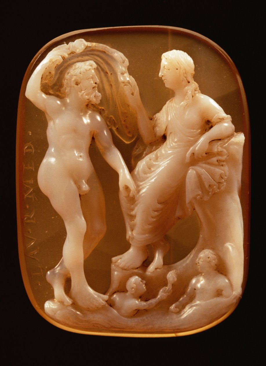 Cameo of Neptune and Amphitrite by Unbekannt