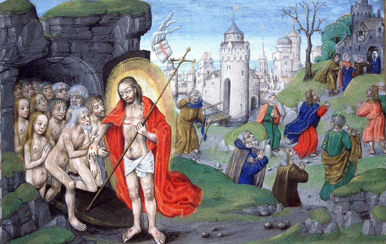 Christ in the Underworld by Unbekannter Künstler