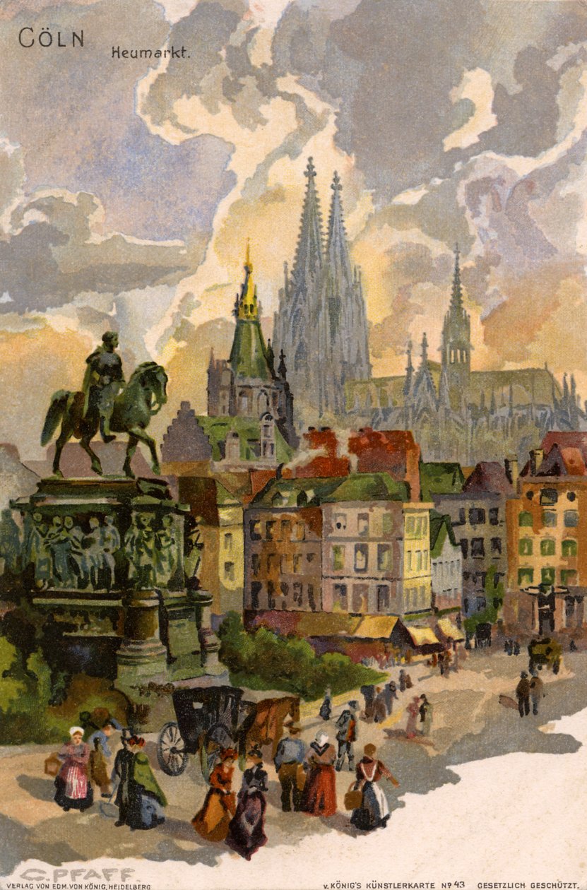 Cologne, Germany, Early 20th Century by Unbekannter Künstler