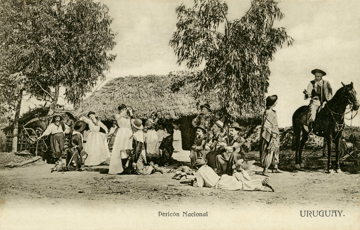 Creole Scenes in Uruguay by Unbekannter Künstler