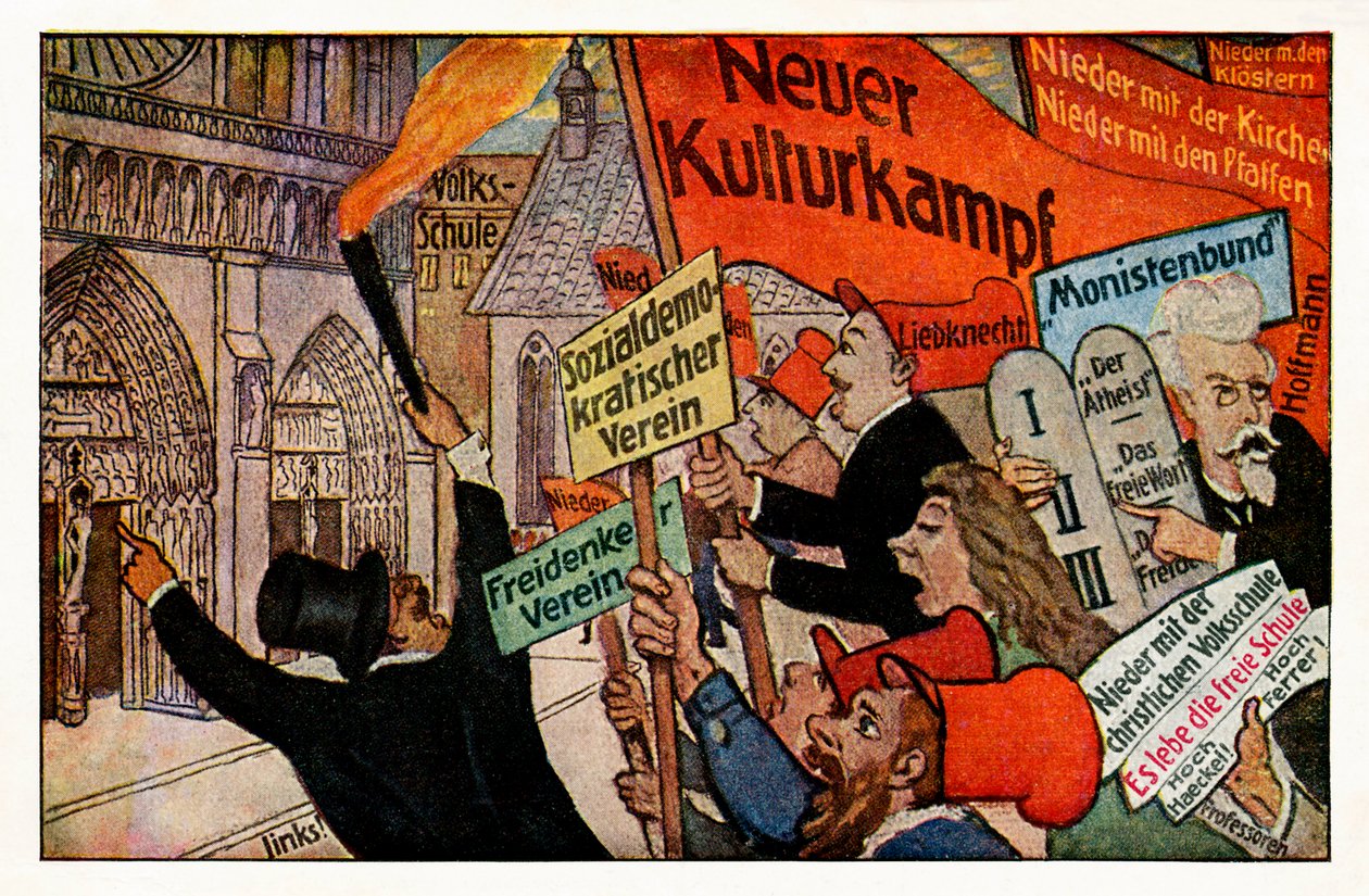 Demonstration of Social Democrats, Cologne by Unbekannter Künstler
