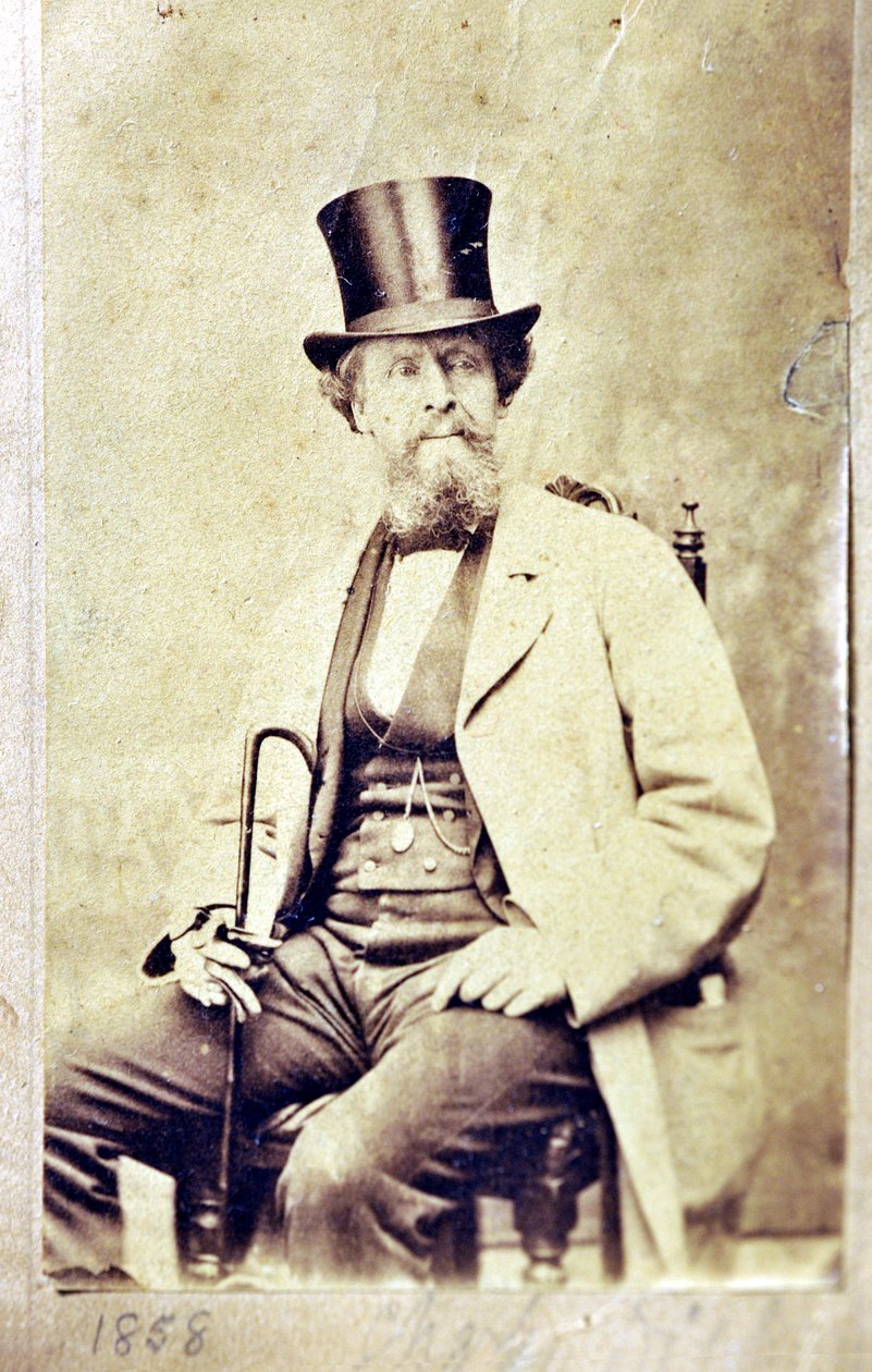 Dickens Carte de Visite by Unbekannt