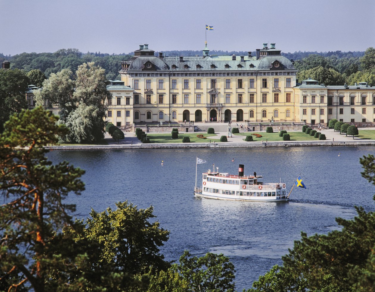 Drottningholm Palace by Unbekannt