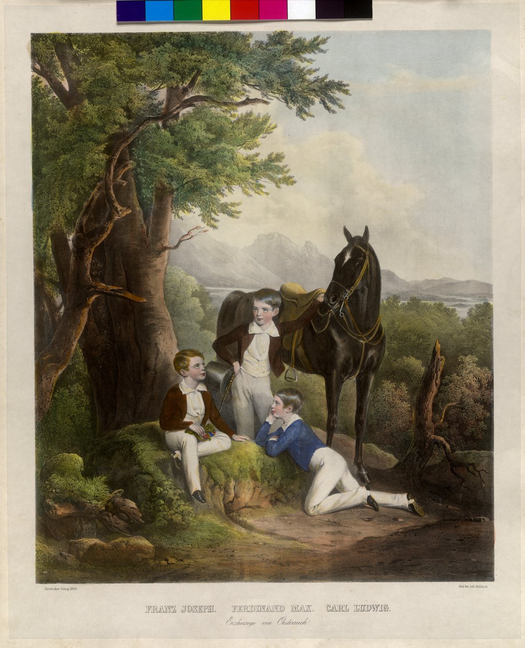 Emperor of Austria Franz Joseph I by Unbekannter Künstler