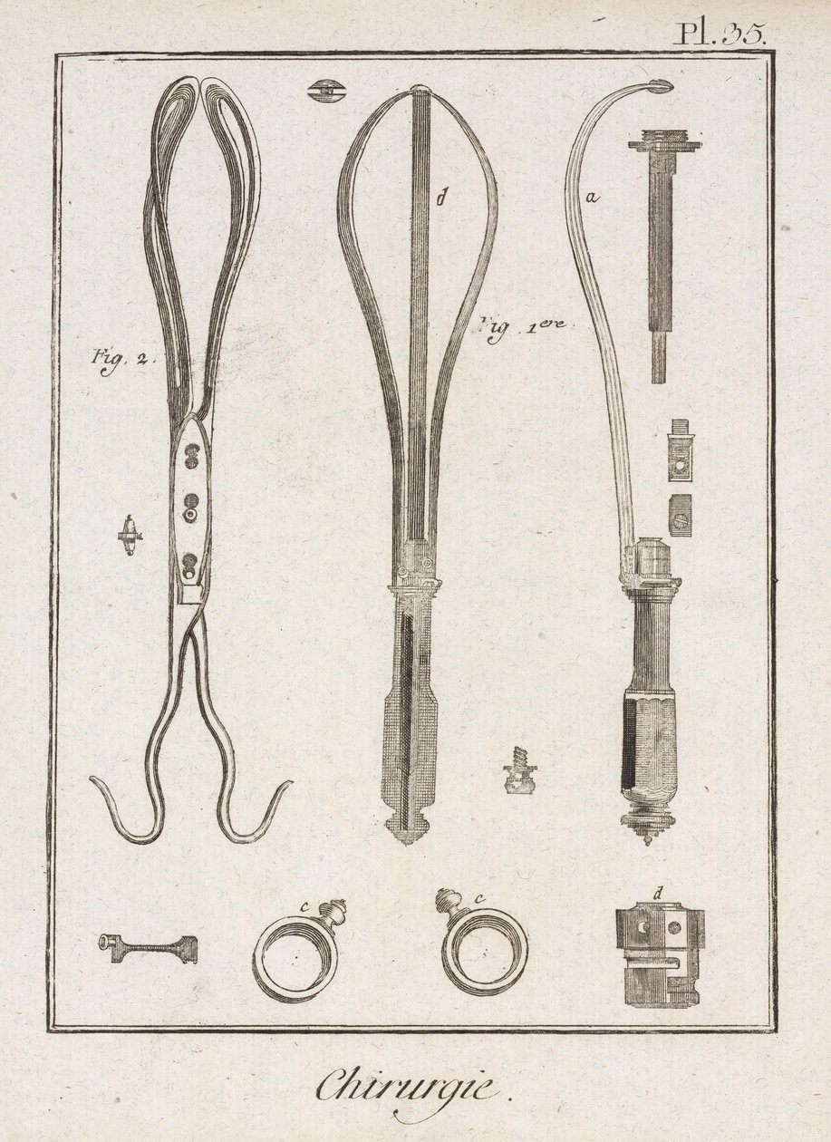 Early-Modern Forceps by Unbekannt