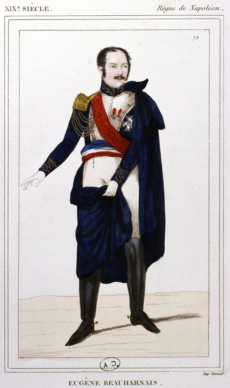 Eugene de Beauharnais by Unbekannter Künstler