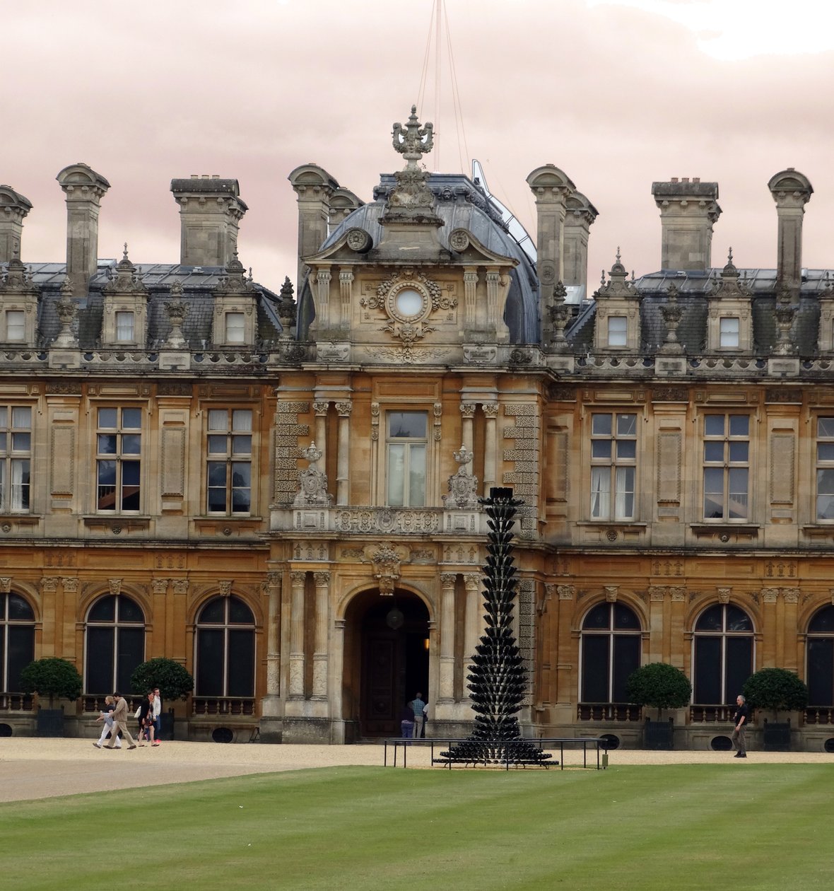 Exterior of Waddesdon Manor by Lancelot Volders