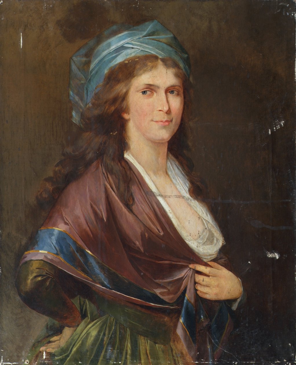 Princess Thurn and Taxis with Loose Hair by Unbekannter Künstler
