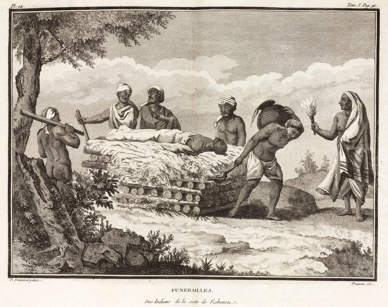 Funeral, India by Unbekannt