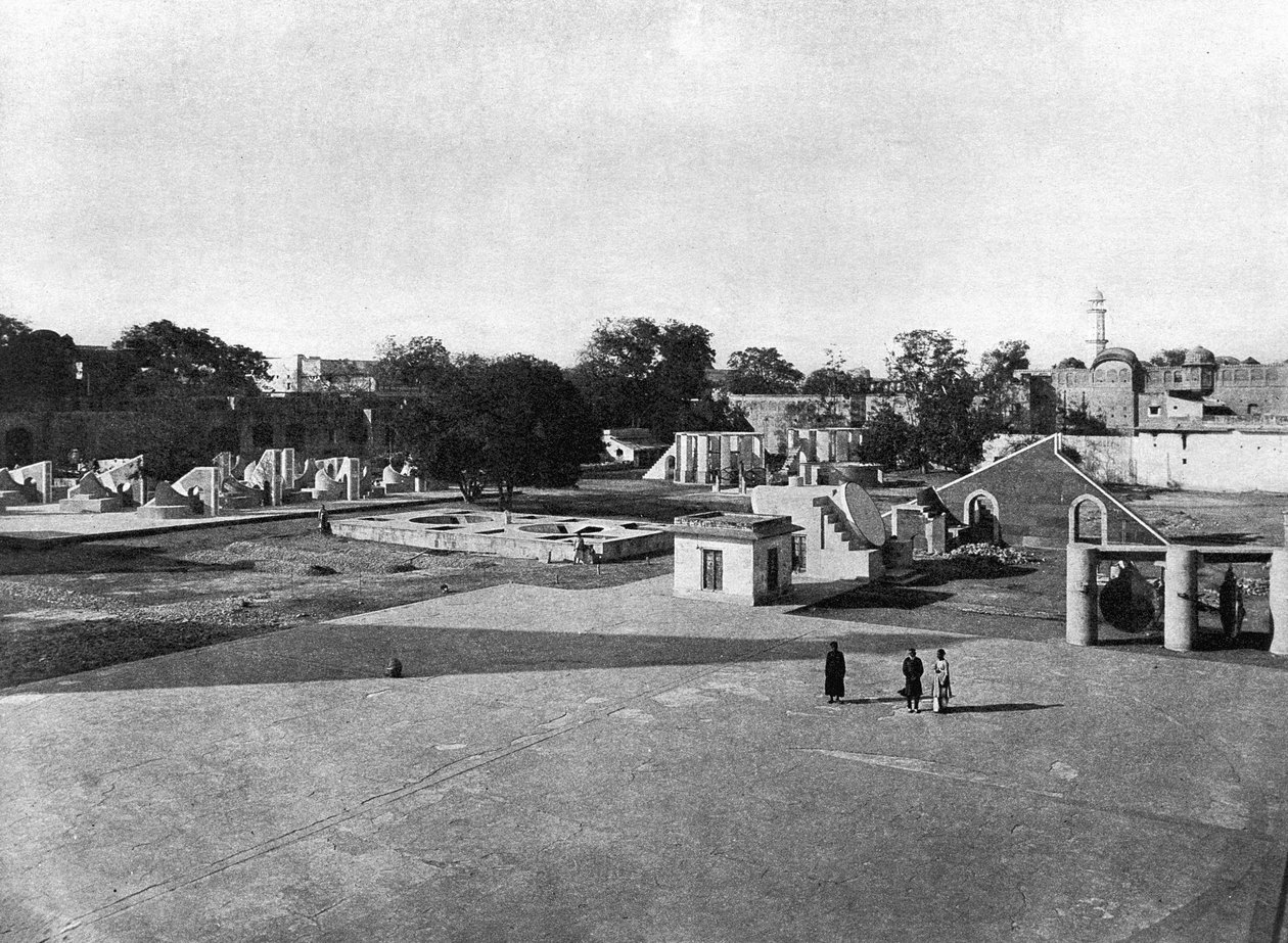 General view of Jaipur Observatory, India by Unbekannt