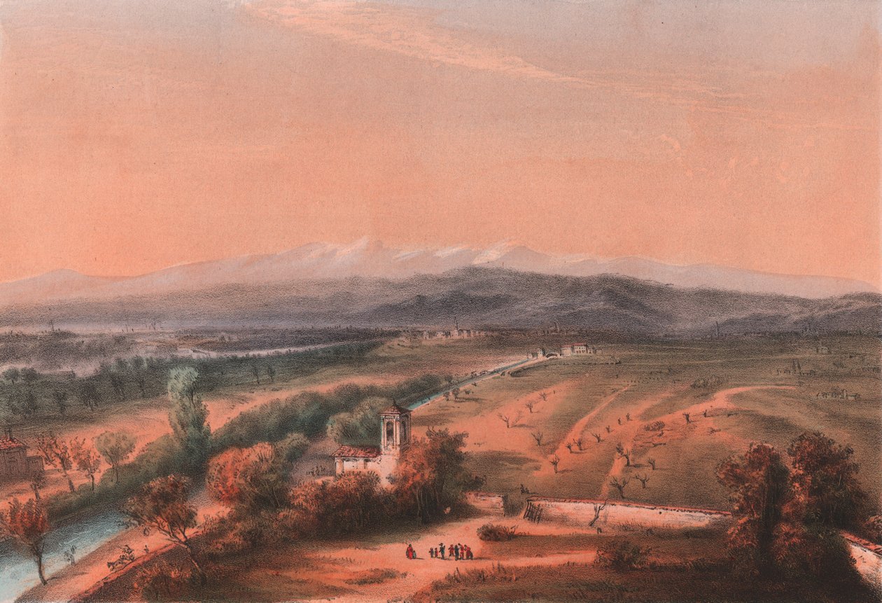 General View of Battlefield of Magenta, Lombardy by William M. Timlin