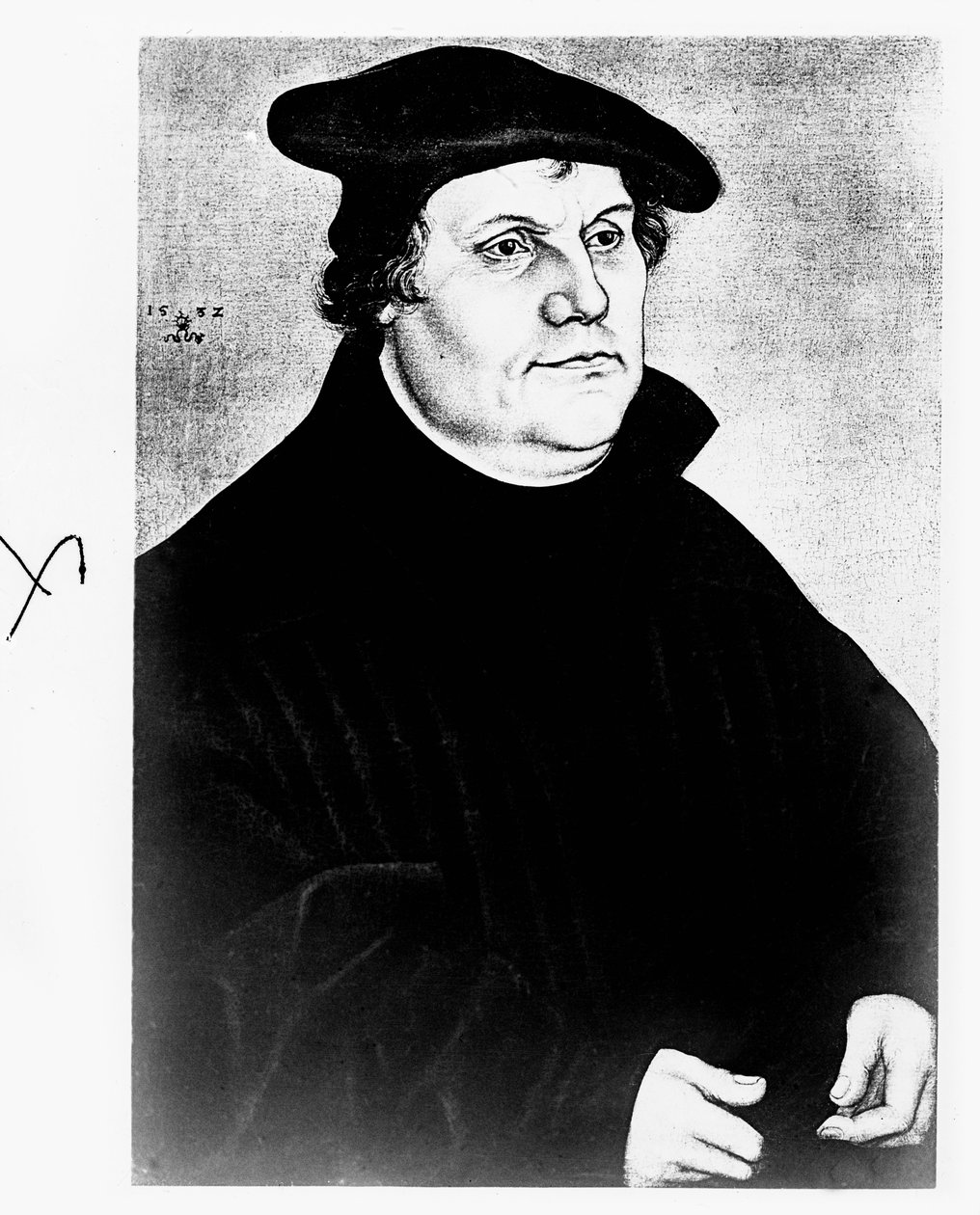 German Reformer Martin Luther by Unbekannter Künstler
