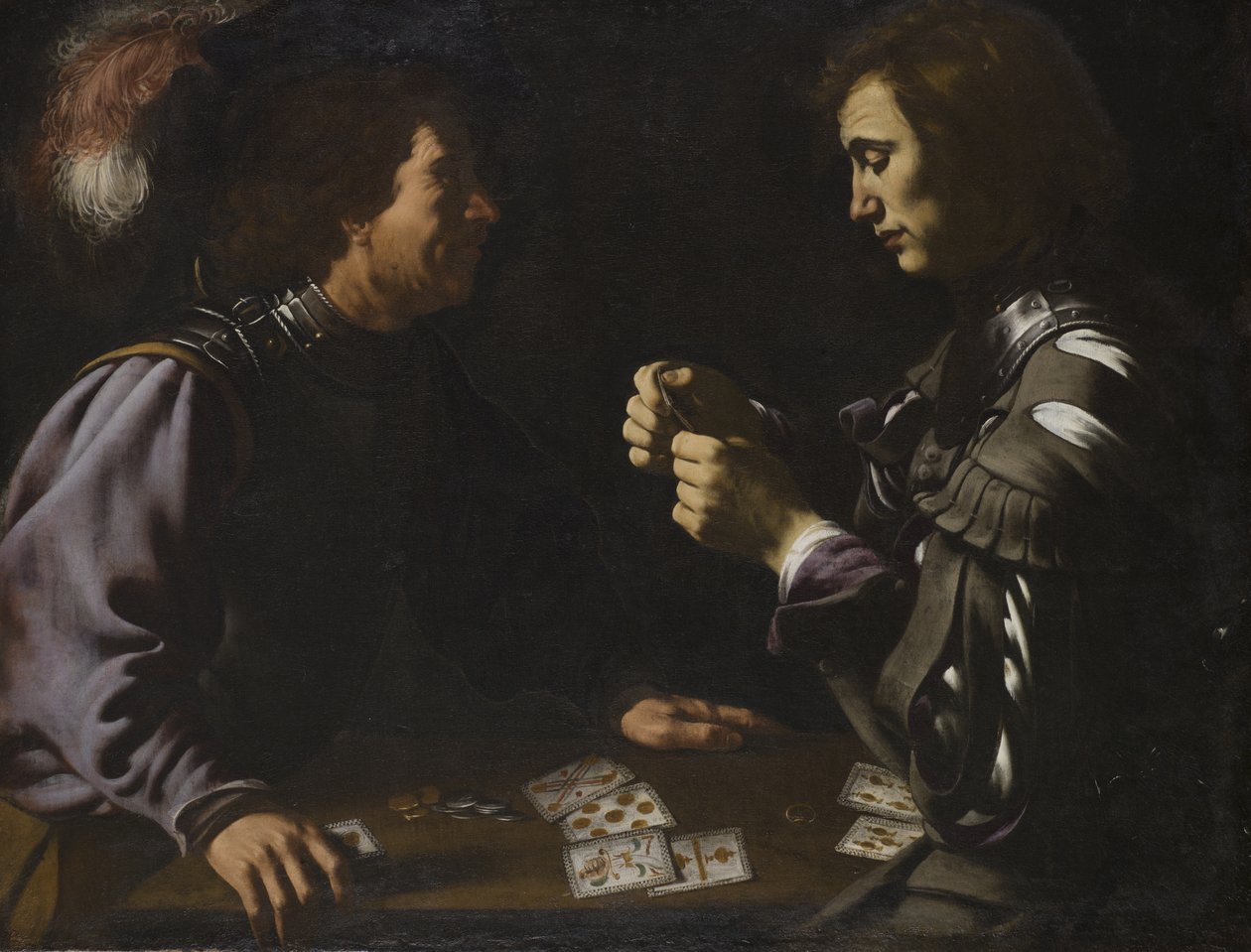 Grammatica - The Gamblers by Unbekannter Künstler