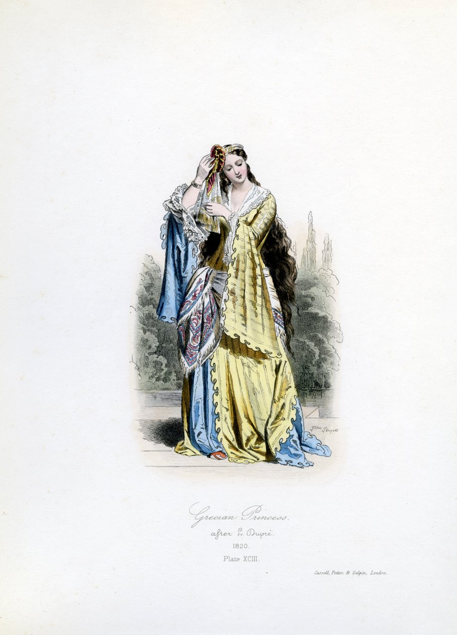 Grecian Princess by Unbekannter Künstler