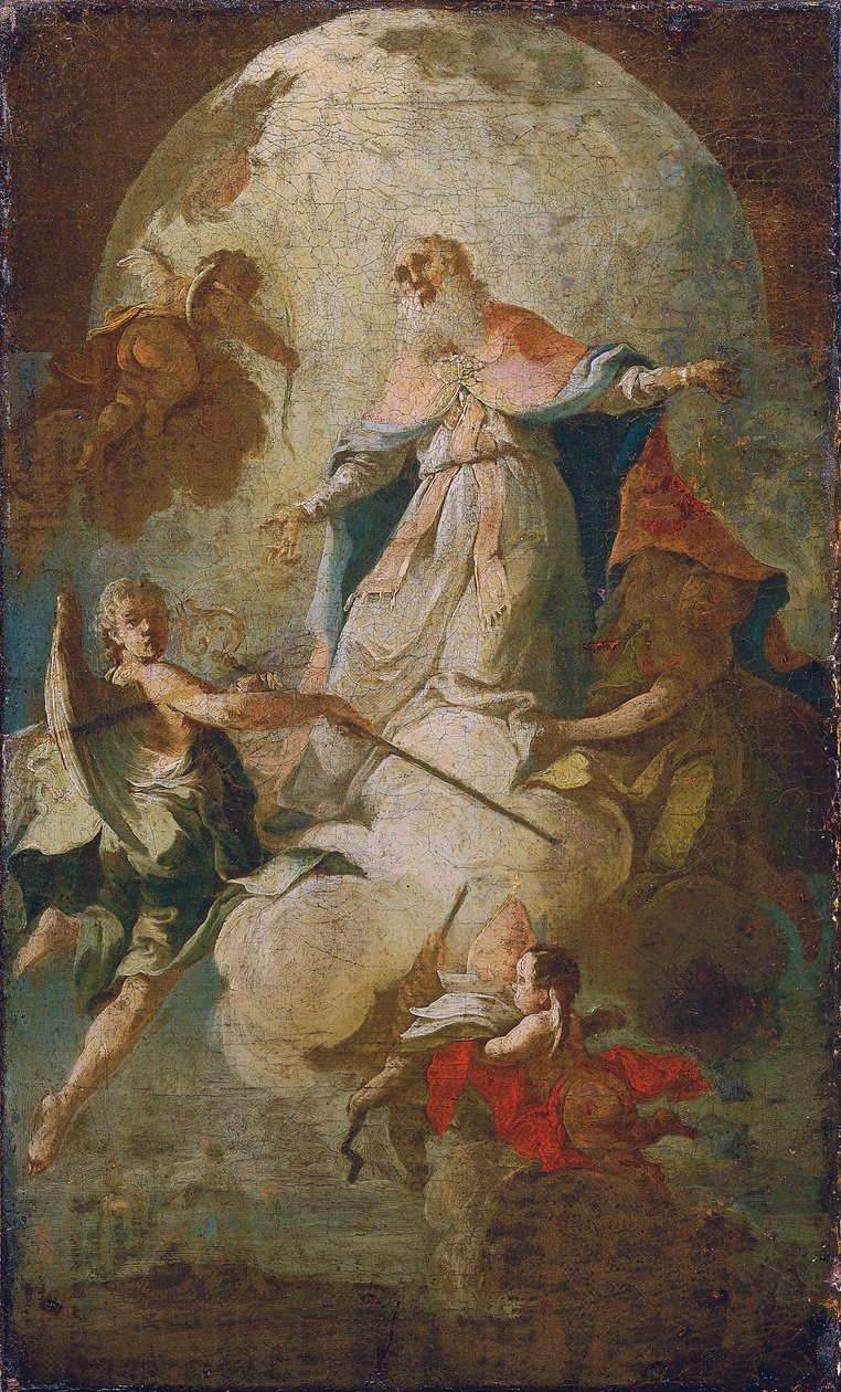 Ascension of Saint Erasmus by Unbekannter Künstler