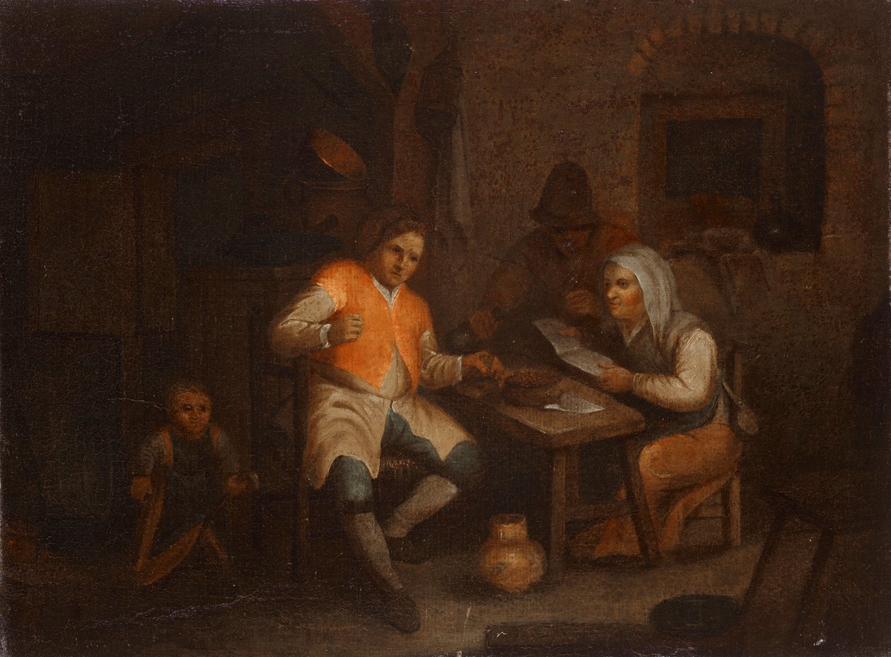 Interior by Unbekannter Künstler