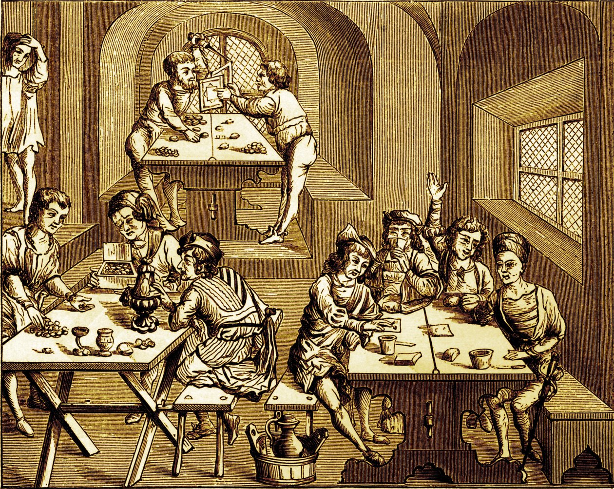 Interior of a Hostelry by Unbekannter Künstler