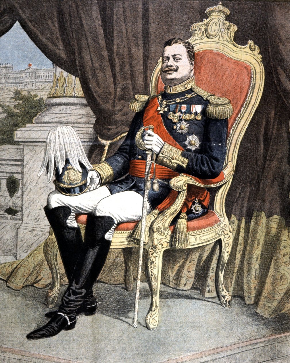 King of Portugal Don Carlos I by Unbekannter Künstler